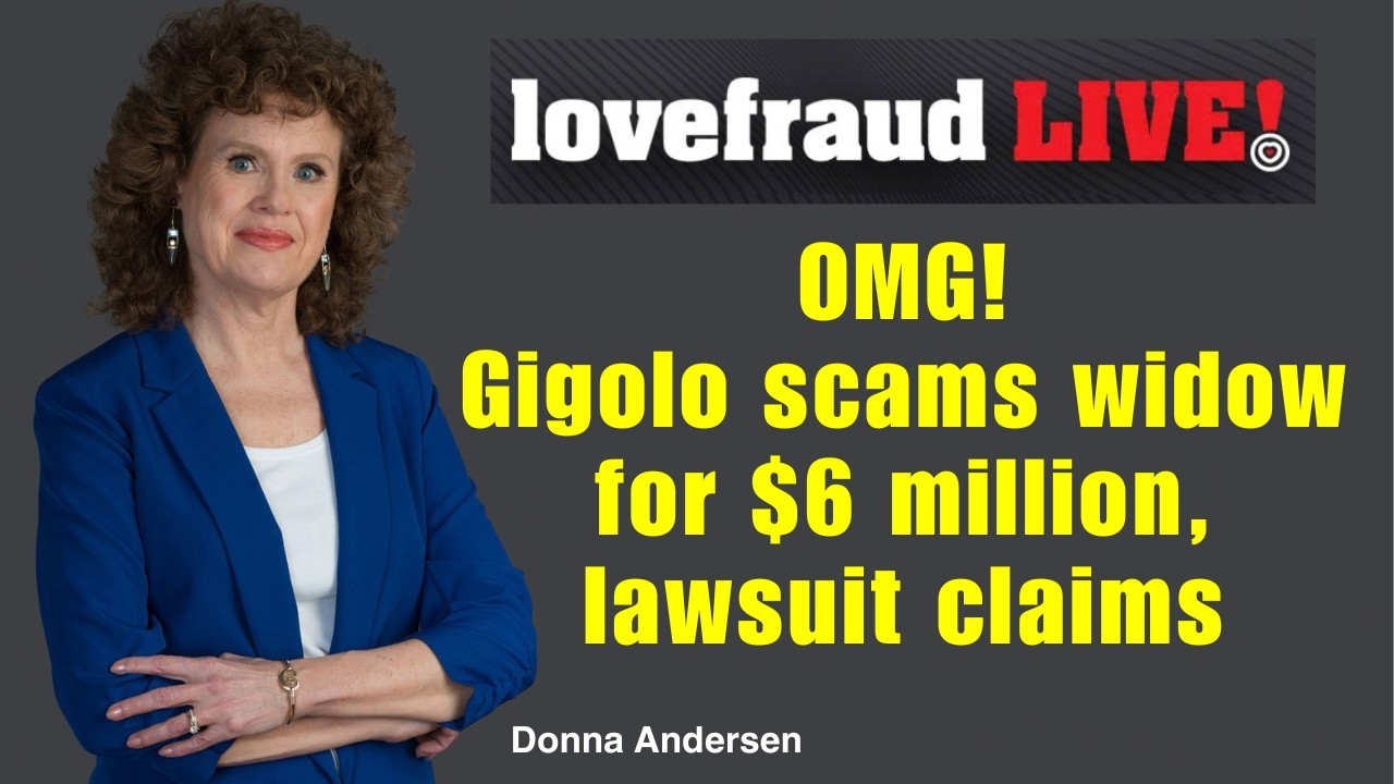 Wealthy widow files lawsuit claiming gigolo scammed her for nearly $6 million