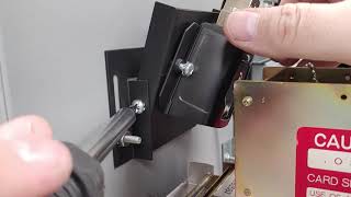 LaundryCard - Adjusting the Card Scanner