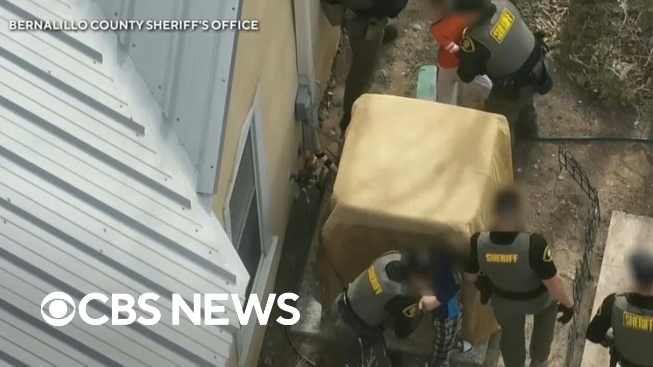 Video shows kids with gun involved in police standoff