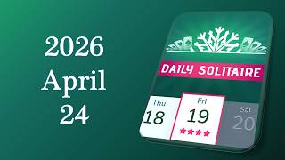 Daily Challenge Solitaire Solution April 24 2026 screenshot 4