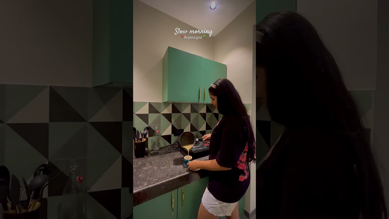 Slow morning in goa |Airbnb | North goa stay 