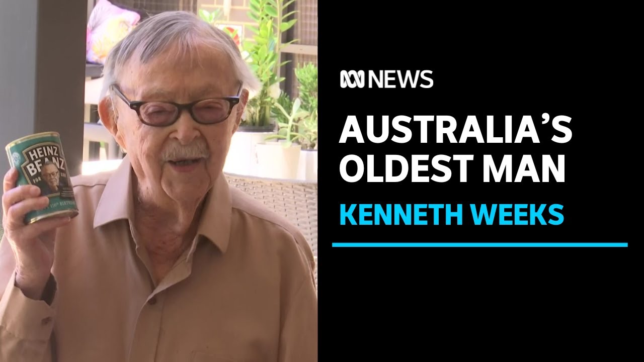 Australia's oldest man celebrates 110th birthday | ABC News