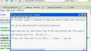 make your proxy