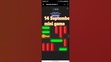 Mini Game Today 14 September Hamster Kombat How To Solve Mini Game Puzzle in Hamster Kombat (SOLVED)