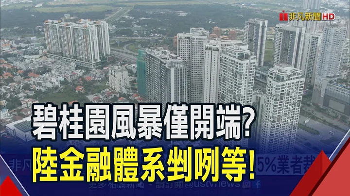 中国房地产"玩完"？碧桂园恐爆连锁效应！谢金河点出"该倒却不能倒"金融体系要接棒崩盘了？｜非凡财经新闻｜20230810 - 天天要闻