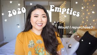 2020 Empties | Would I Repurchase?