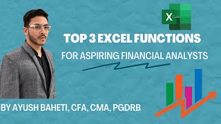Top 3 Excel Functions for Aspiring Financial Analysts - Forecast, Slope & XIRR / XNPV Functions