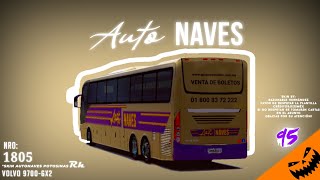 Skin Autonaves Potosinas Volvo 9700World Bus Driving Simulador Mega