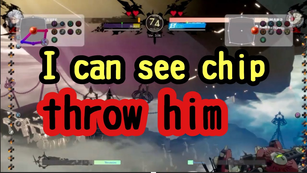 GGST BEDMAN watch out to disappear for chip guilty gear strive - YouTube