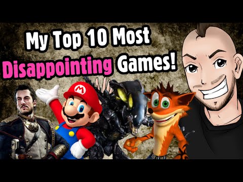 [OLD] Top 10 Most Disappointing Games! - Caddicarus