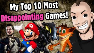 Old Top 10 Most Disappointing Games - Caddicarus