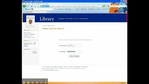 Off campus access: Connecting to library databases and journals