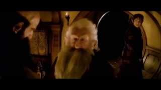 Hobbit Bilbo Baggins meet the Dwarves