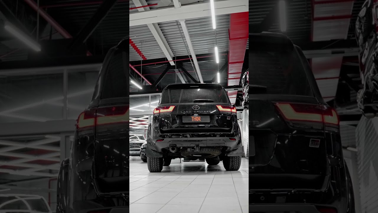 Electronic exhaust system THOR on TOYOTA LAND CRUSER 