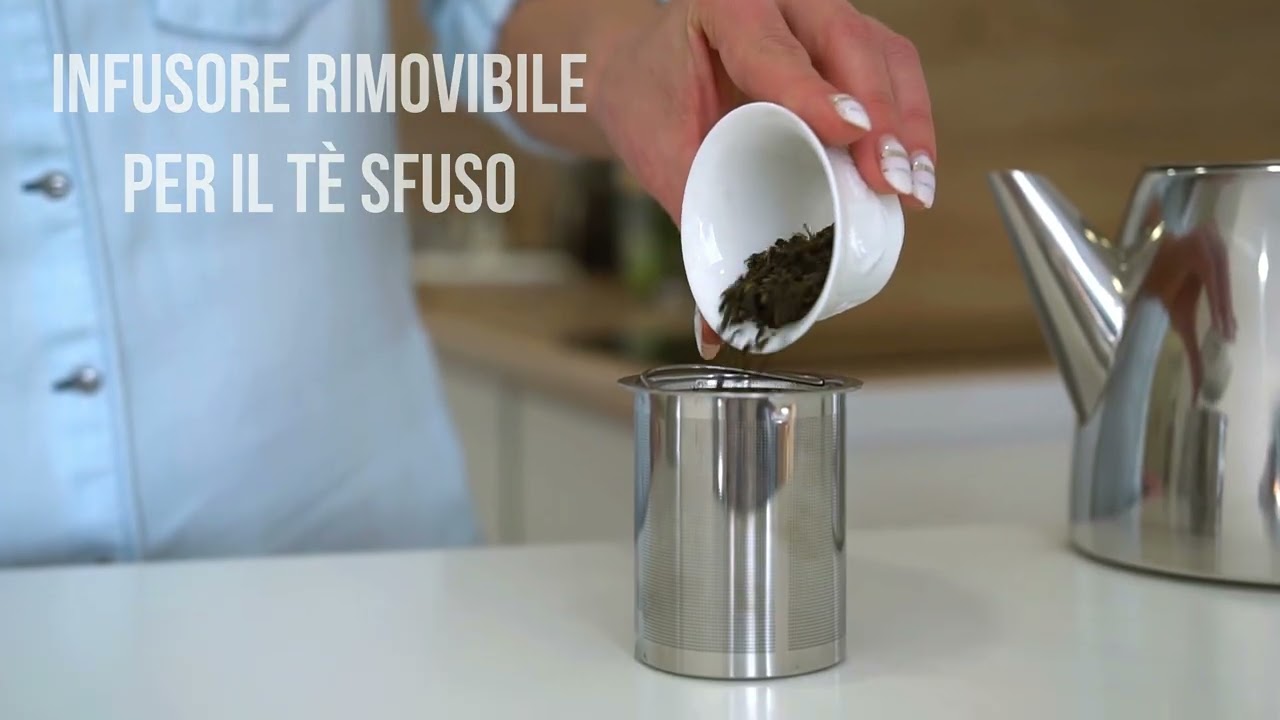 Teiera turca elettrica con bollitore a doppia parete in acciaio inox da 4 l, tazza in ceramica da 1 l, manico antiscottatura, ideale per tè russi e turchi