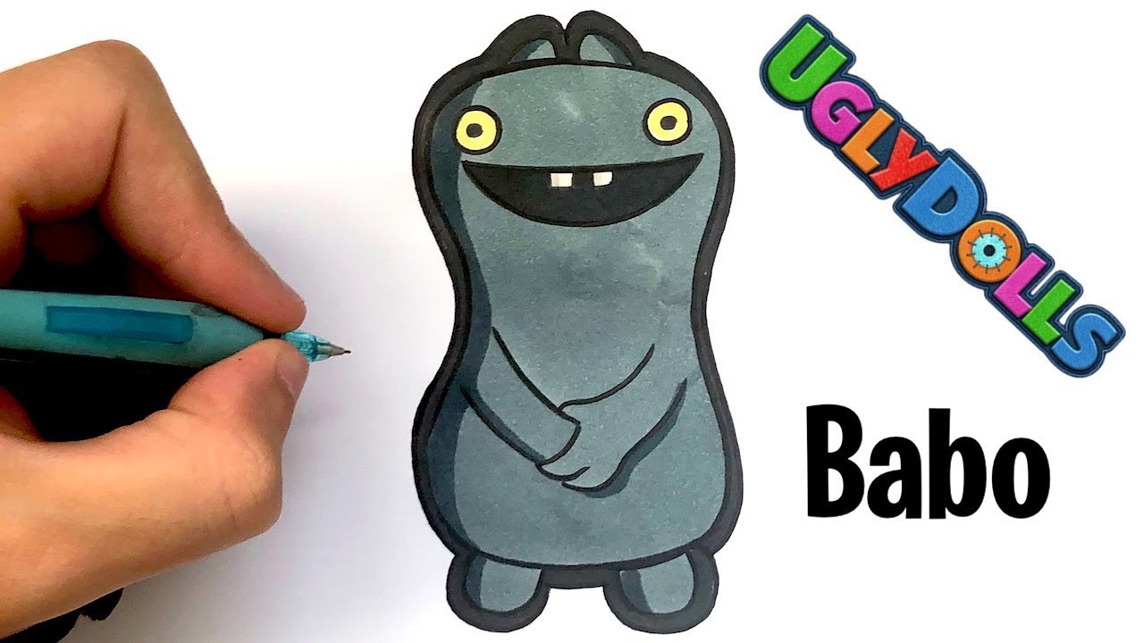 TUTO DESSIN FACILE BABO UGLY DOLLS