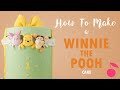 Winnie The Pooh Present Cake Tutorial | How To | Cherry School