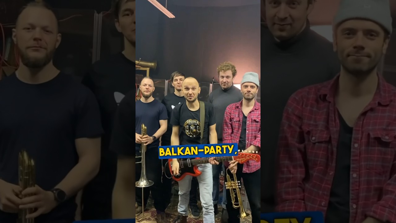 Komm zur Balkan-Party in Dresden mit Gruppe Karl-Marx-Stadt! 