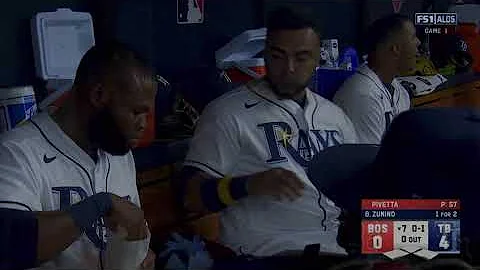 Randy Arozarena Steals Home Rays vs Red Sox 7th Inning Supercut + Cash & Franco Postgame Interviews