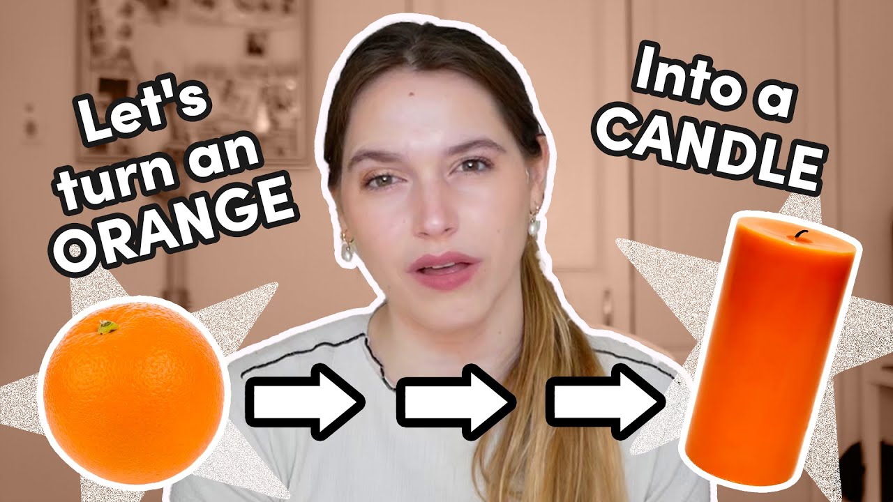 How to Make an Orange Into a Candle (in 3 Easy Steps) Testing TikTok