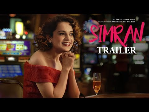 Simran Official Trailer | Kangana Ranaut |  Hansal Mehta | T-Series