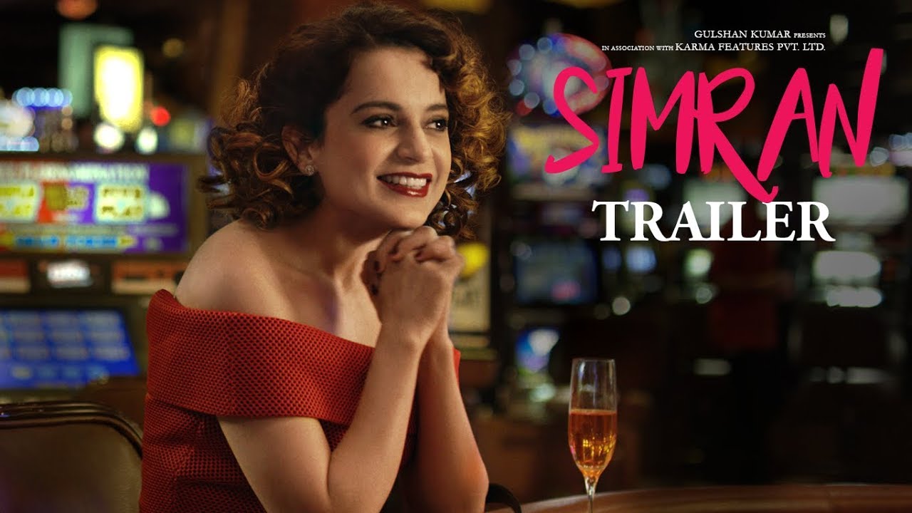 Simran Official Trailer | Kangana Ranaut |  Hansal Mehta | T-Series