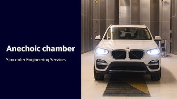 Engineering Services | Simcenter Performance Engineering Facility Anechoic Chamber