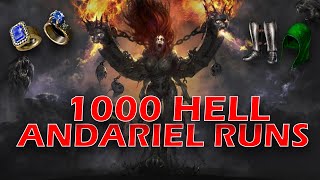 1000 Andariel Runs - Diablo 2 Resurrected Loot Highlights