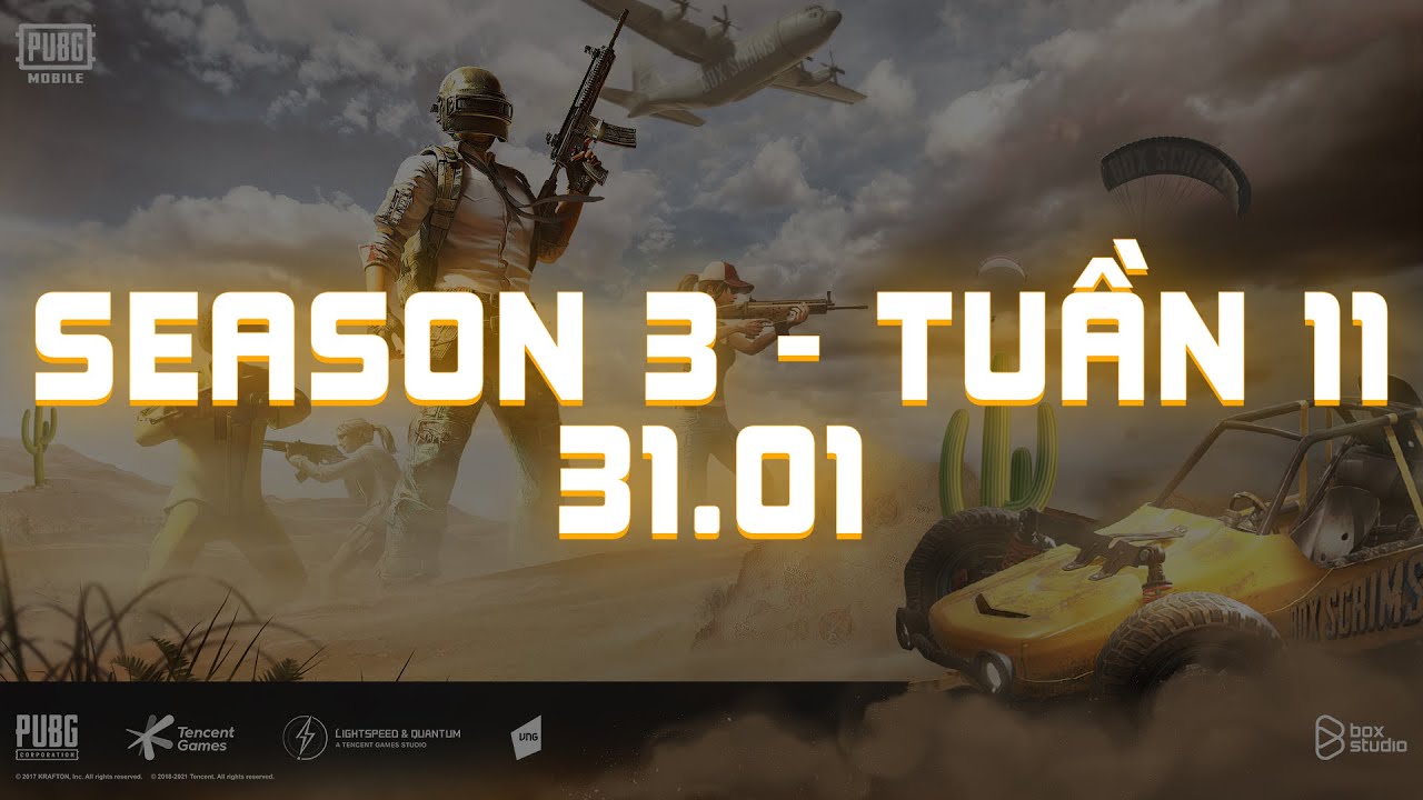 BOX PUBG MOBILE SEASON 3 – TUẦN 12 – 11.02 – PMCE