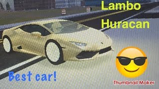 THE LAMBORGHINI HURACAN | ROBLOX Vehicle Simulator screenshot 3