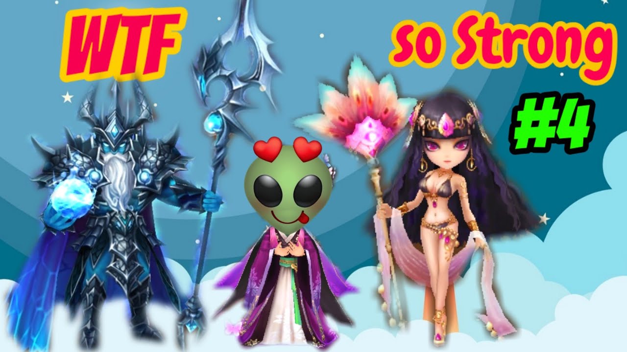 WTF so Strong #4 ft. Poseidon| Woonsa & Nephthys [G3 RTA] - Summoners War