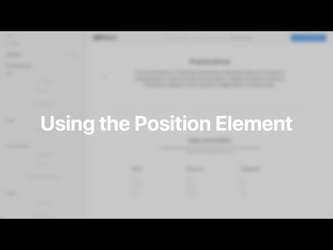 Using the Position Element | YOOtheme Documentation (Joomla)