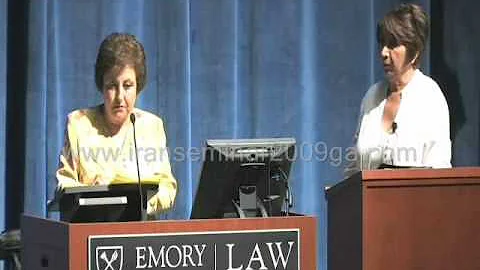 Shirin Ebadi, Seminar on Iran's 2009 Election