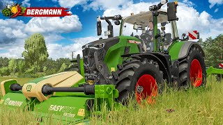 LS22: Erster Schnitt und Überprüfung der Fahrgassen | Hof Bergmann #8 | LANDWIRTSCHAFTS SIMULATOR 22