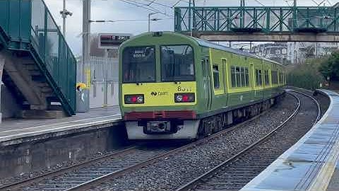 Irish Rail Class 8500/8510 DART, Is Leaving, Saithill & monkstown