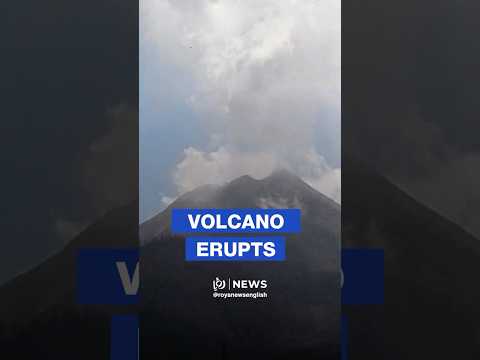 Lewotobi Laki-Laki volcano erupts again in Indonesia, belching ash into night sky