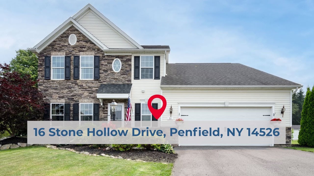 16 Stone Hollow Drive, Penfield, NY 14526 Video Tour by R3D Media