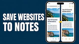 Stop Losing Websites on Your iPhone & iPad (Save Them to Notes)