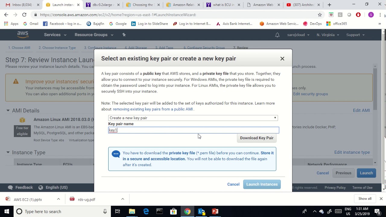 How to create Linux EC2 instance in AWS - YouTube
