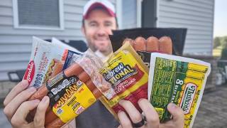 Which is the BEST Hot Dog Ever? I Tested 6 Different Brands.