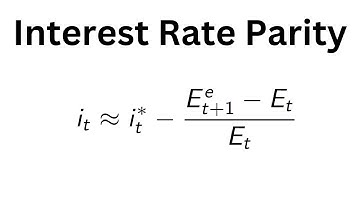 Open Economy Macroeconomics: Interest Rate Parity