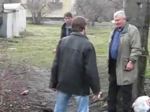 драка алкашей - YouTube