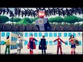 Justice League vs Darkseid's Army mini story TABS Mod Totally Accurate Battle Simulator
