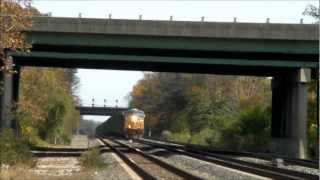 CSX Garbage Train w/Good Horn Action
