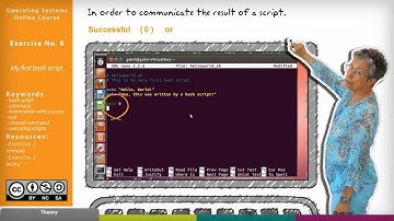 Exercise 8 - My first bash script