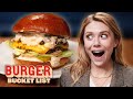 Elizabeth Olsen Gets a Burger Master Class | Burger Bucket List