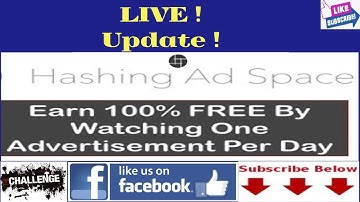 hashing ad space withdraw part 3 bikash and update live!!! by kanil islam