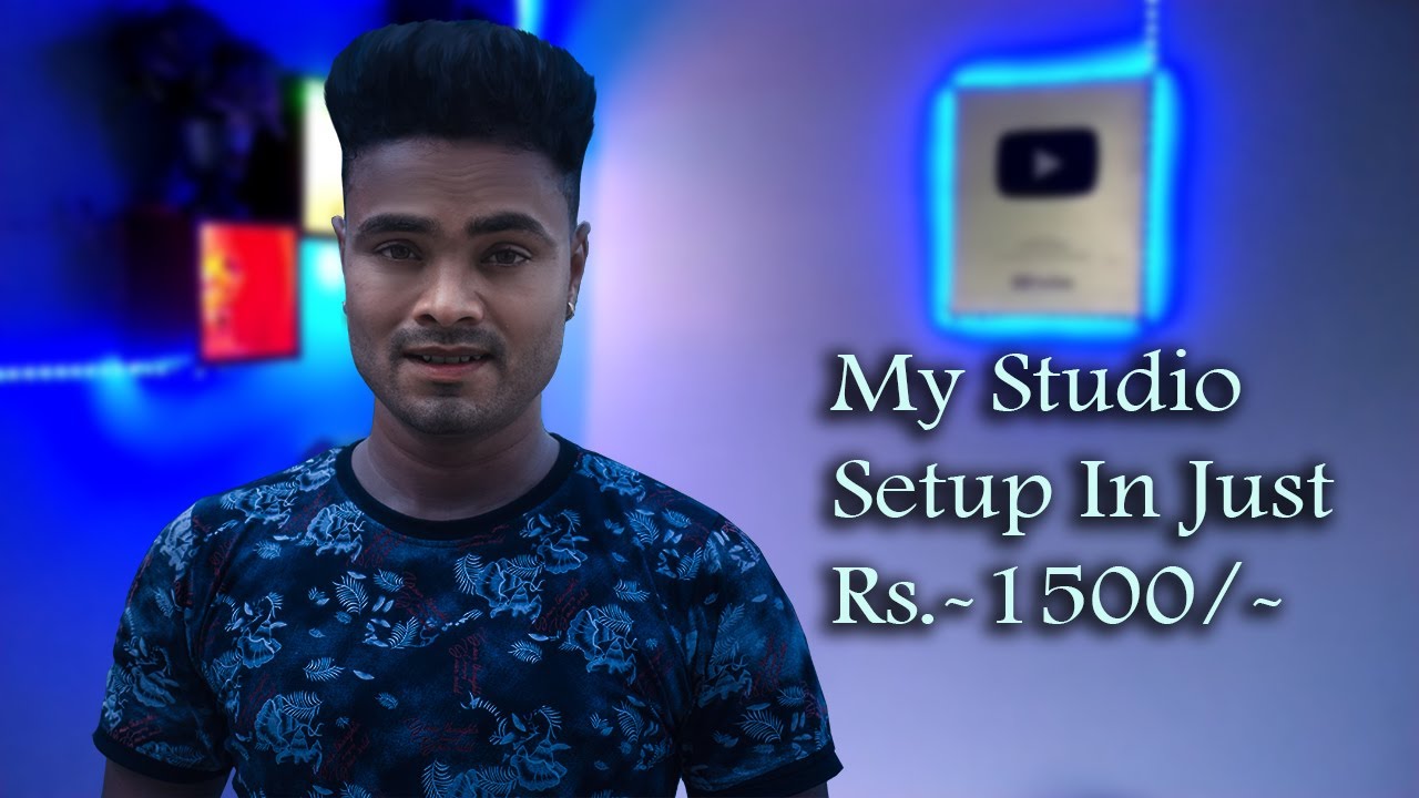 My Studio Tour | How To Make Professional Studio For Video Shoot - YouTube