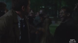 Supernatural - Sam, Dean & Castiel Battle The Souls From Hell - 15x01