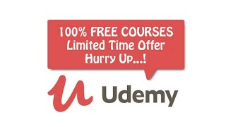 Free Udemy Certification Courses | 60+ Courses | 100% OFF